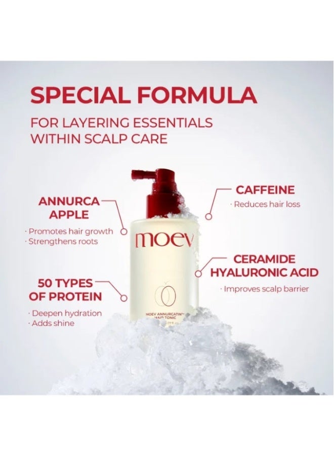 MOEV Hair Loss & Thinning Treatment – MOEV Annurcatin Hair Tonic for Regrowth, Strengthening & Scalp Health - Image 5